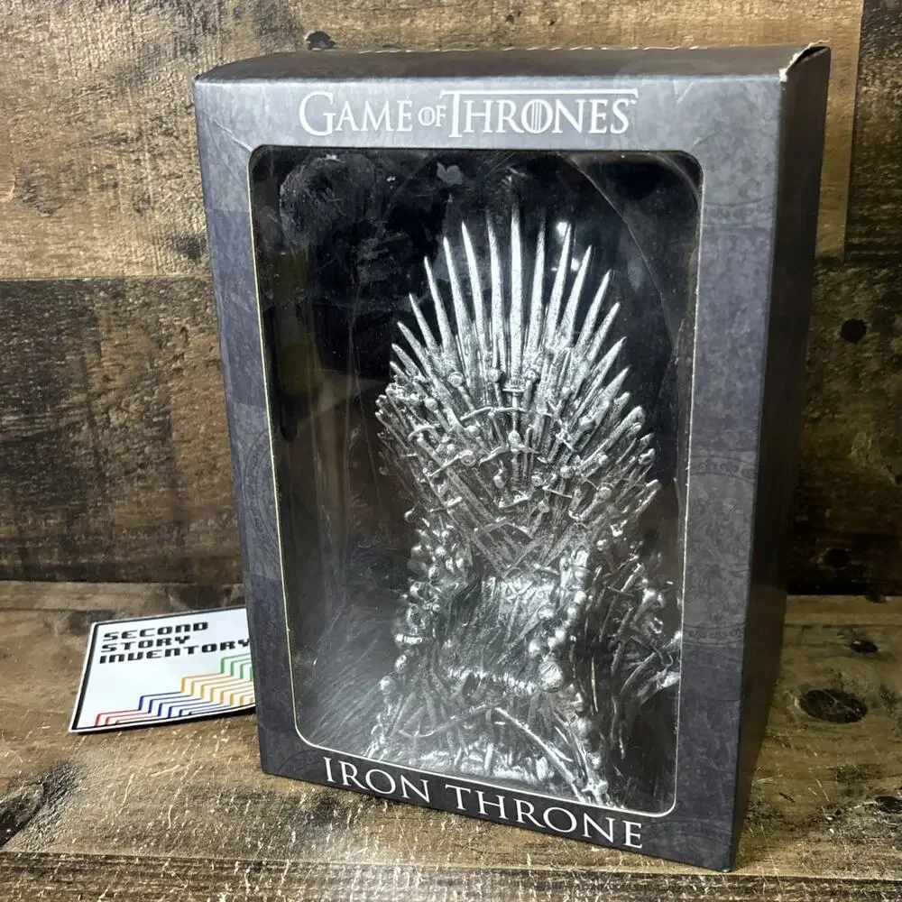 IRON THRONE • Game of Thrones HBO Culturefly Collectable New In Box 6